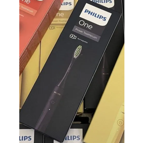 Где купить Электрическая зубная щетка Philips One Sonicare, цвет чёрный Philips 