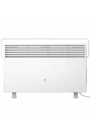 Обогреватель-конвектор XIAOMI Mi Smart Space Heater S, 2200Вт, сенсорное управление, WiFi, напольный, белый, BHR4037GL