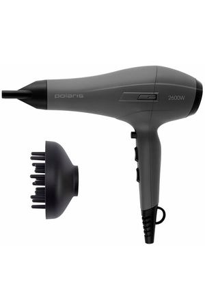 Фен Polaris PHD 2600ACi Salon Hair серый графит