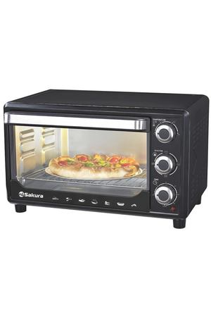 Мини-печь Sakura SA-7000BP / SA-7000WP, черный