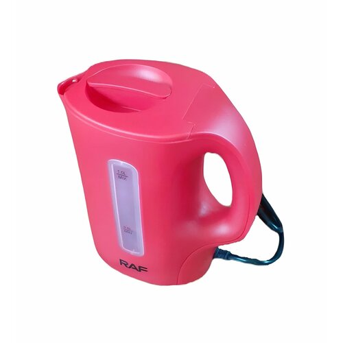 Где купить Чайник электрический Electric Kettle R.7901B 1л 900Вт Автоматическое отключение Индикатор уровня воды Красный Китай 