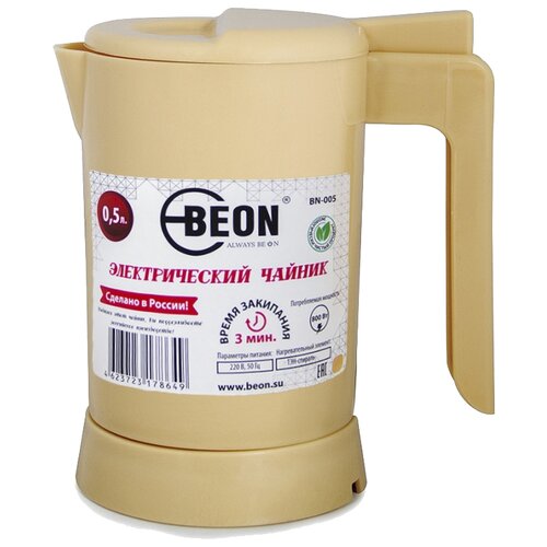 Где купить Чайник Beon BN-003/004/005, бежевый Beon 