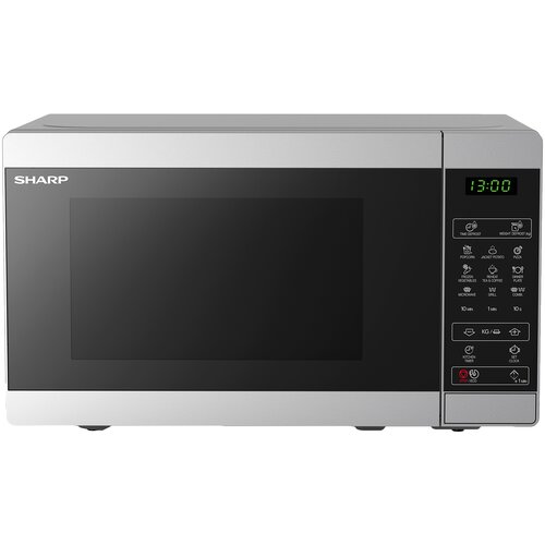 Где купить Микроволновая печь Sharp R-6800RSL, серебристый/черный Sharp 