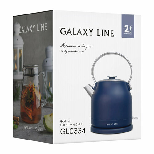 Где купить Чайник электрический GALAXY gl 0334 синий Galaxy 