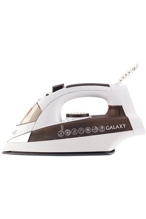 Утюг GALAXY LINE GL6117, коричневый/белый