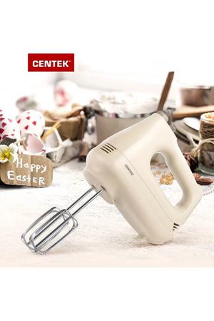 Миксер кухонный CENTEK CT-1125 Beige - 400Вт, кол-во скоростей 5