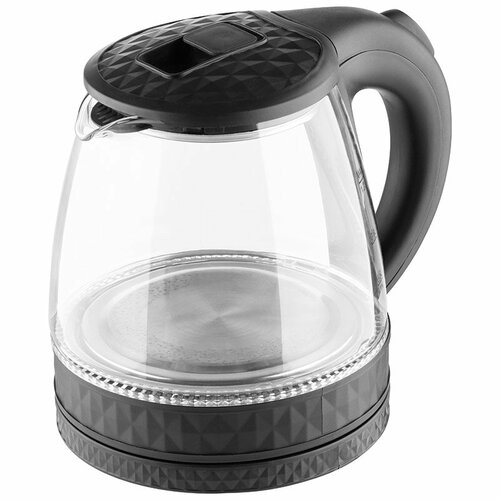 Где купить Чайник Homestar HS-1053 (1,2 л.) стекло, пластик черный Homestar 