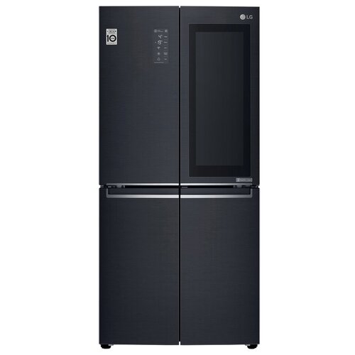 Где купить Холодильник LG DoorCooling+ GC-Q22FTBKL, черный LG 