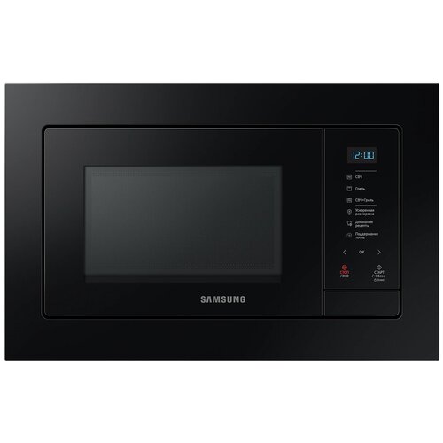 Где купить Микроволновая печь встраиваемая Samsung MG23A7118AK/BW, черный Samsung 