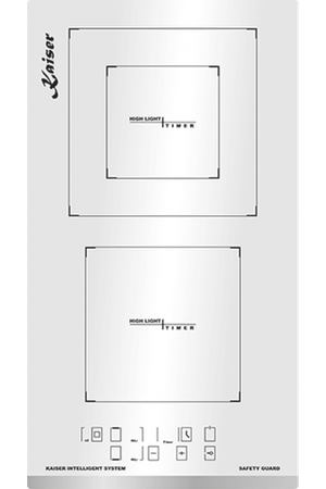 Kaiser Электрическая варочная поверхность Kaiser KCT 3721 F W