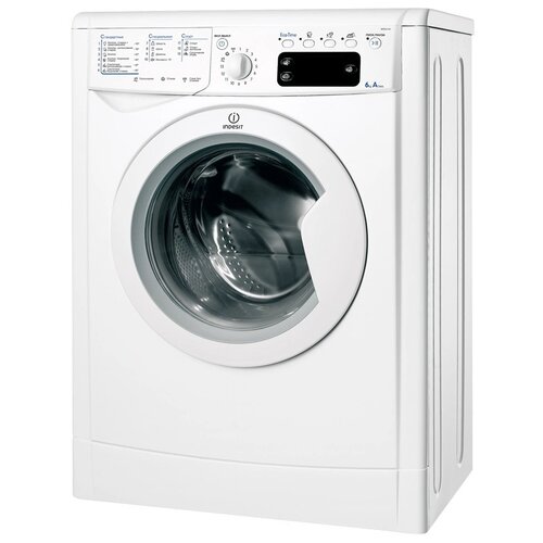 Где купить Стиральная машина Indesit IWSE 6105 B, белый Indesit 