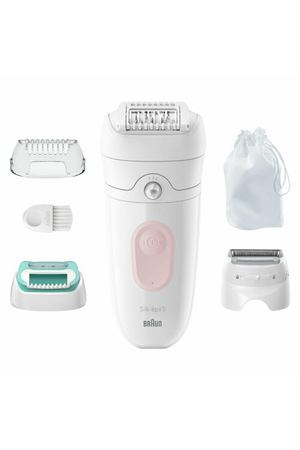 Эпилятор Braun SE5050, сухое и влажное бритье, 2 скорости, Close-grip, 28 пинцетов