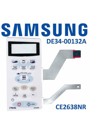 Samsung DE34-00132A Сенсорная панель управления (мембрана) для микроволновки CE2638NR