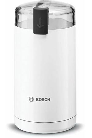 Кофемолка BOSCH TSM6A011W/MKM6000, мощность 180 Вт, вместимость 75 г, пластик, белая, 1шт в компл.