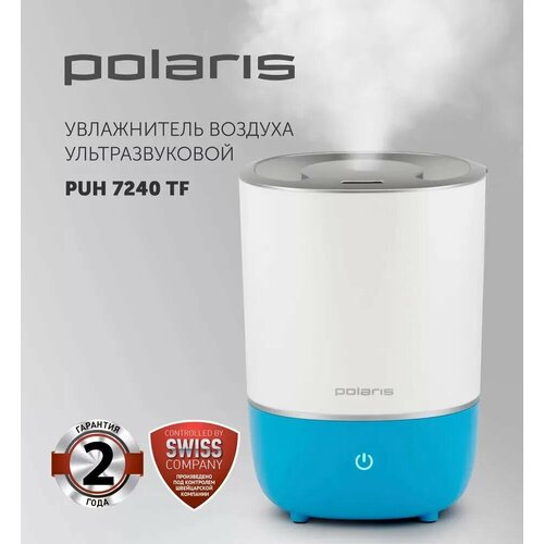 Где купить Увлажнитель воздуха с функцией ароматизации Polaris PUH 7240TF, белый/синий Polaris 