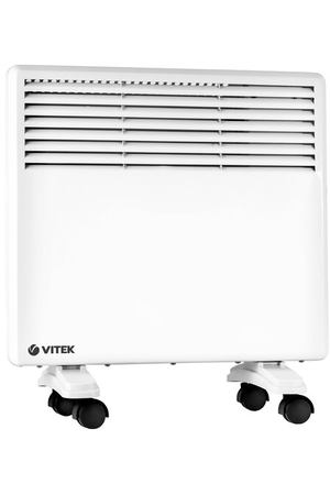 Конвектор VITEK VT-2183, 1 кВт, 20 м², колеса в комплекте, белый