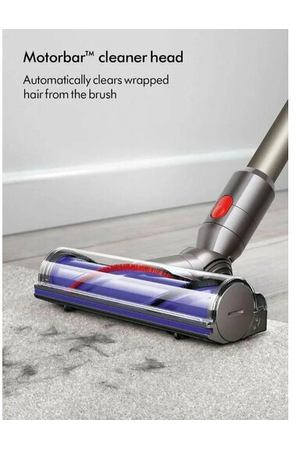 Вертикальный пылесос Dyson V8 SV25 SLV/NKL 420320-04-02 сухая уборка серебристый