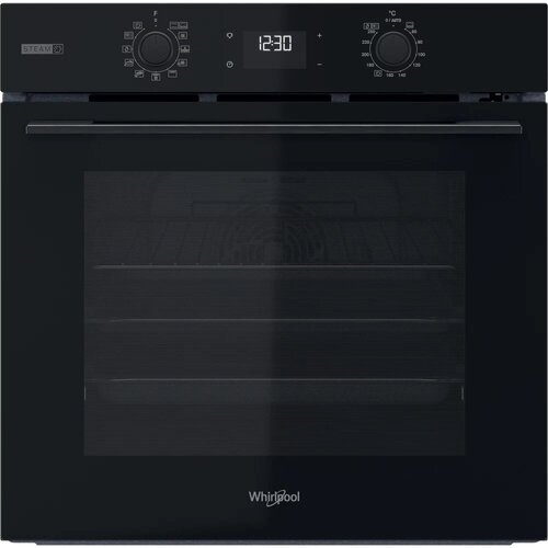 Где купить Электрический духовой шкаф Whirlpool OMSK58RU1SB, черный Whirlpool 