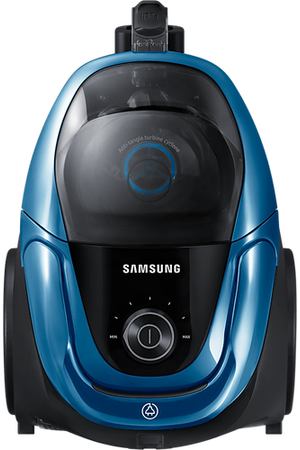 Пылесос Samsung VC18M3120VU (1800/380 Вт, контейнер, 2л, синий, Anti-tangle turbine)