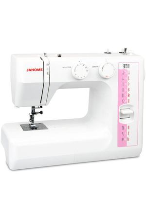 Швейная машина Janome TR 1018, белый/розовый