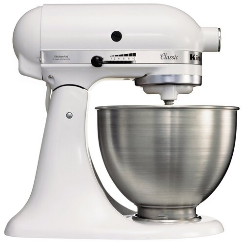 Где купить Миксер KitchenAid 5K45SSEWH, белый KitchenAid 