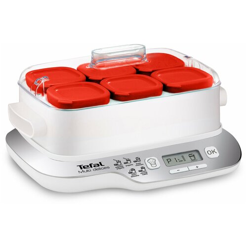 Где купить Йогуртница Tefal YG660132, серебристый/белый Tefal 