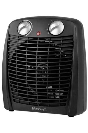 Тепловентилятор Maxwell MW-3455, 2 кВт, 20 м², черный