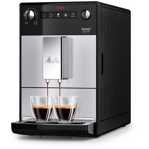 Где купить Кофемашина  Melitta Purista Series 300, серебристый/черный Melitta 