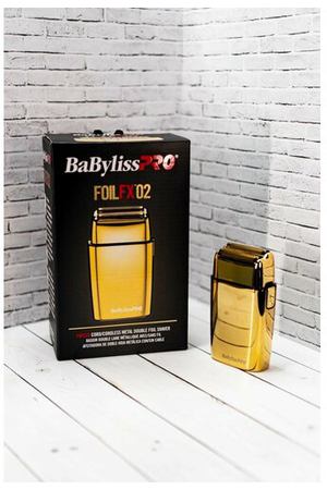 Электробритва BABYLISS PRO FoilFX 02 GOLD, 2 головки