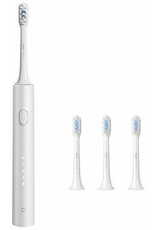 Электрическая ультразвуковая зубная щетка Xiaomi Mijia Sonic Electric Toothbrush T302 IPX8, серебристая