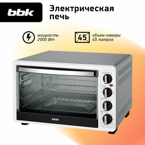 Где купить Мини-печь BBK OE4523MC, серебристый BBK 