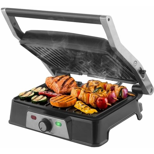 Где купить Гриль ENDEVER Grillmaster 220, черный/металлик Endever 