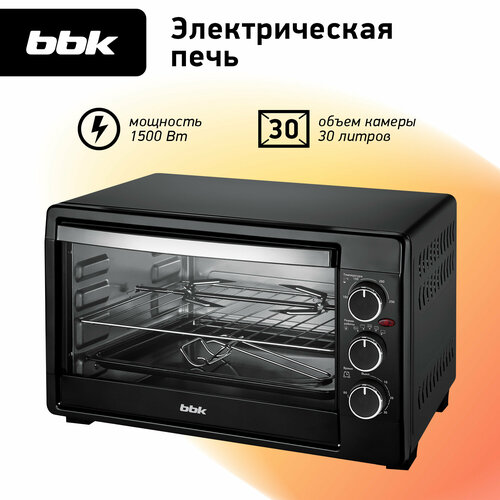 Где купить Мини-печь BBK OE3070M, чёрный BBK 