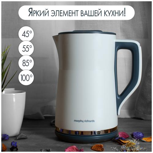 Где купить Чайник электрический Morphy Richards с выбором температуры Harmony 1,5 л Morphy Richards 