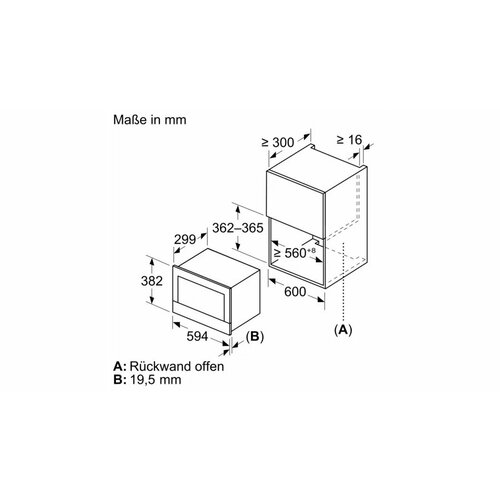 Где купить Встраиваемая микроволновая печь Bosch BFL7221B1 Bosch 