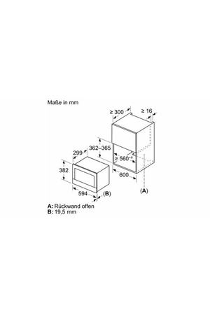 Встраиваемая микроволновая печь Bosch BFL7221B1