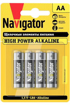 Батарейки Navigator LR6 AА 4 шт