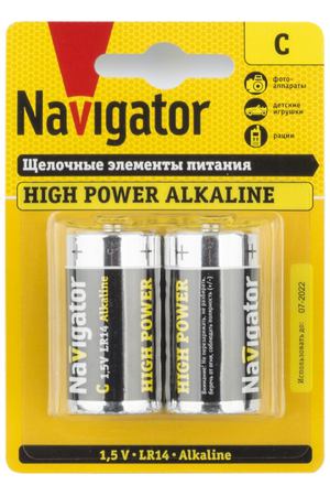 Батарейки Navigator NBT-NE-LR14-BP2