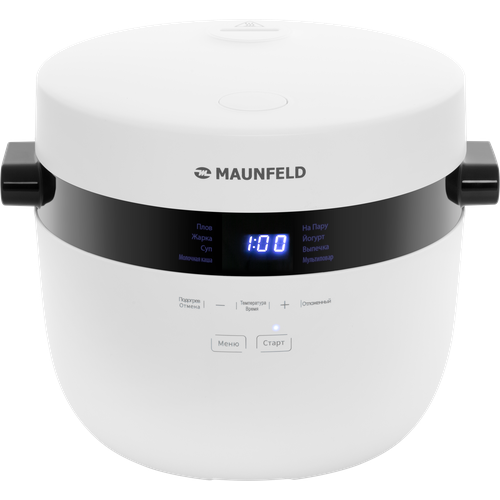 Где купить Мультиварка MAUNFELD MF-1623WH, белый Maunfeld 