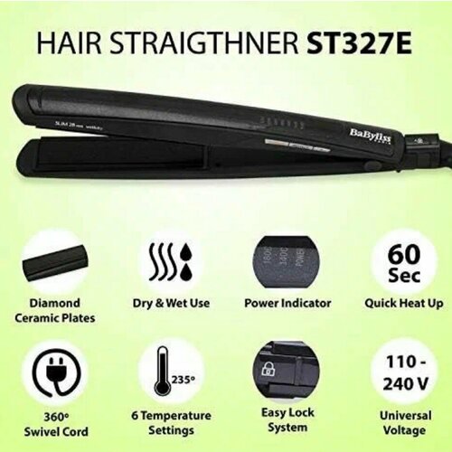 Где купить Выпрямитель BaByliss ST327E BaByliss 