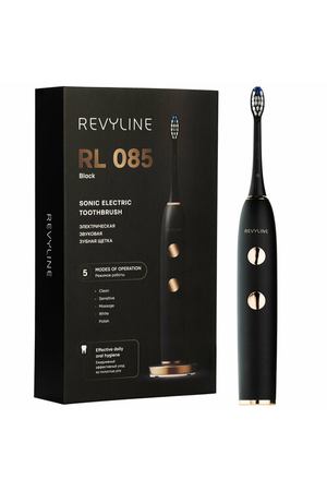 Электрическая звуковая зубная щётка Revyline RL 085 Black