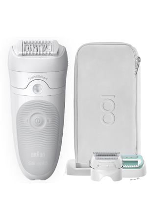 Эпилятор Braun MBSE5 Silk-Epil 5 100 Years, белый/серый