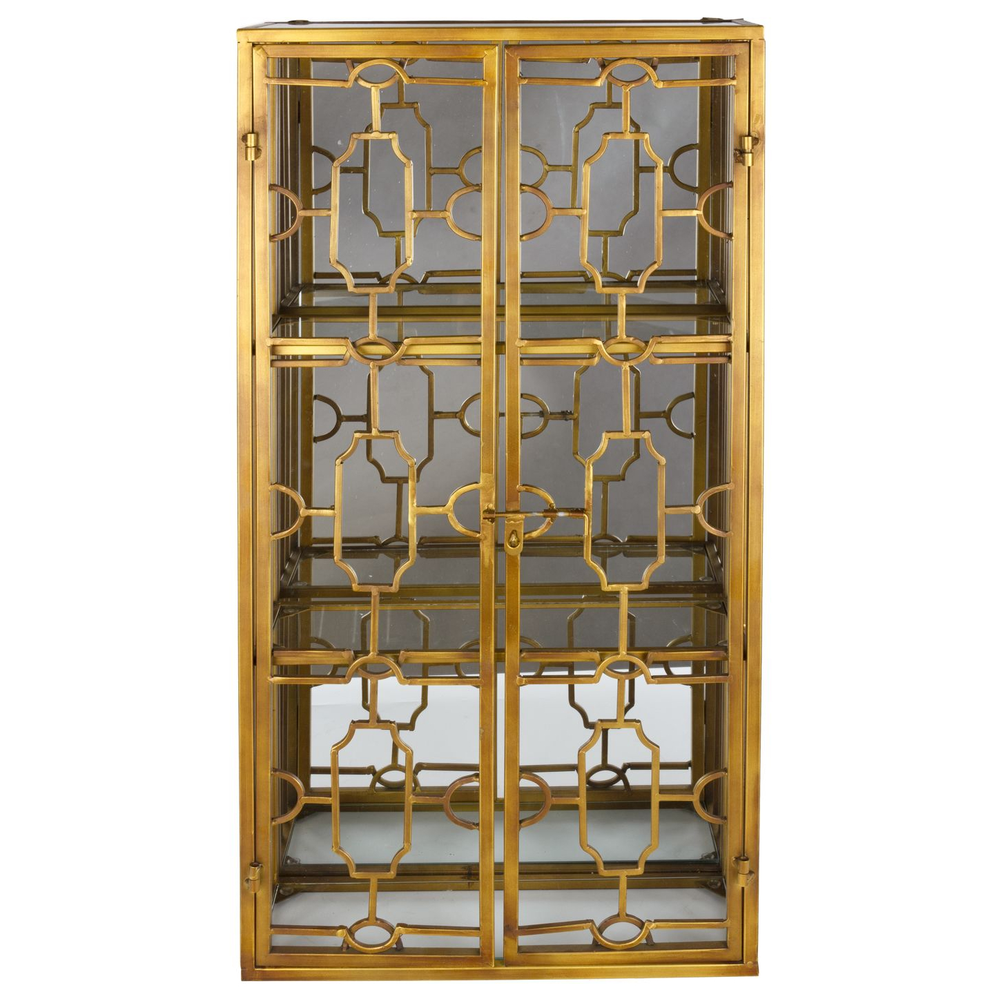 Где купить Шкафчик настенный Glasar 2 дверцы 45x17x90 см Glasar 