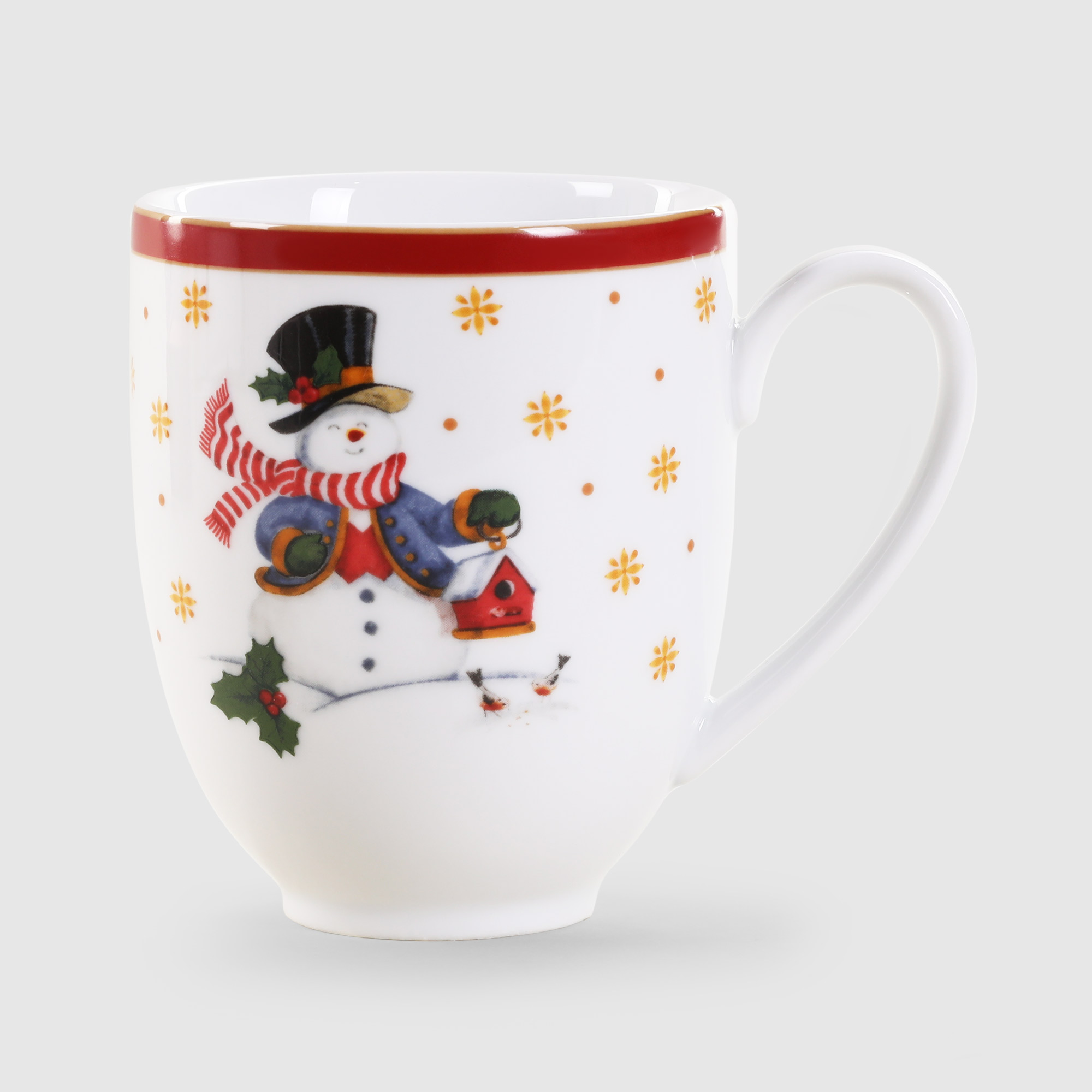 Где купить Кружка Porcelana Bogucice Red Christmas 300 мл Porcelana Bogucice 