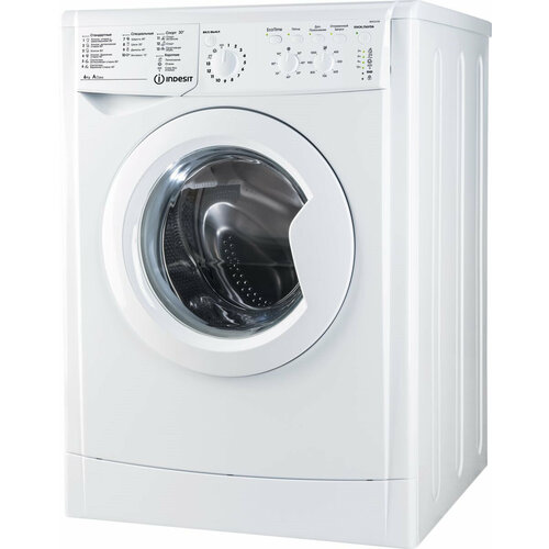 Где купить Узкая стиральная машина Indesit IWSC 6105 (CIS), белая, 6 кг, 1000 об/мин, 42 см Indesit 