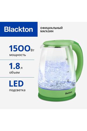 Чайник электрический Blackton Bt KT1800G Салатовый / Стеклянный / 1.8 л 1500 Вт