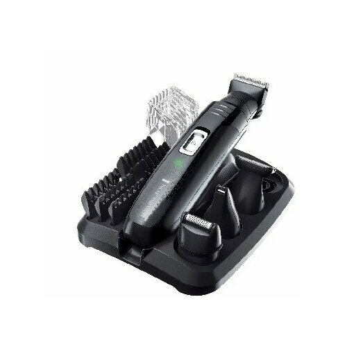 Где купить Машинка для стрижки REMINGTON PG6130 10 насадок, черный Remington 