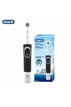 Электрическая зубная щетка Oral-B Vitality D100, черный, CN