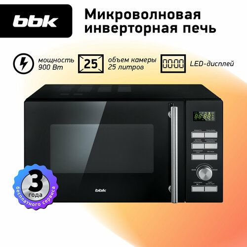 Где купить Микроволновая печь BBK 25MWI-939T/B, чёрный BBK 