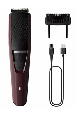 Триммер для лица и тела Philips BT3301/30 темно-бордовый